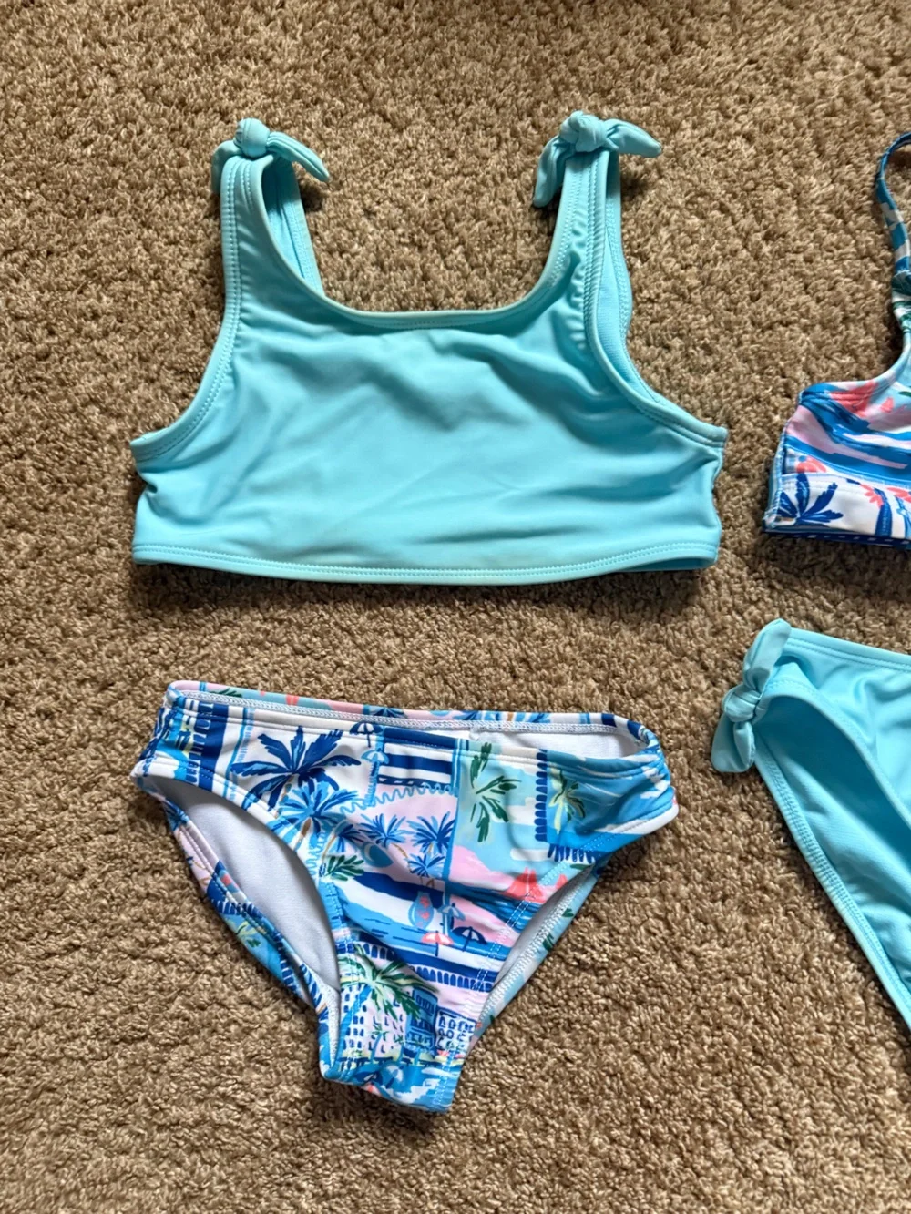 Girls Wonder Nation 4 piece swim bundle